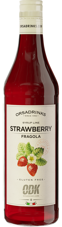 Garrafa Syrup Strawberry